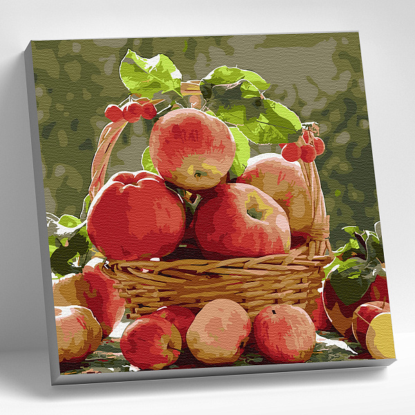 Картина по номерам 30*30 "АРОМАТ ОСЕНИ" (22 цвета) 1/20