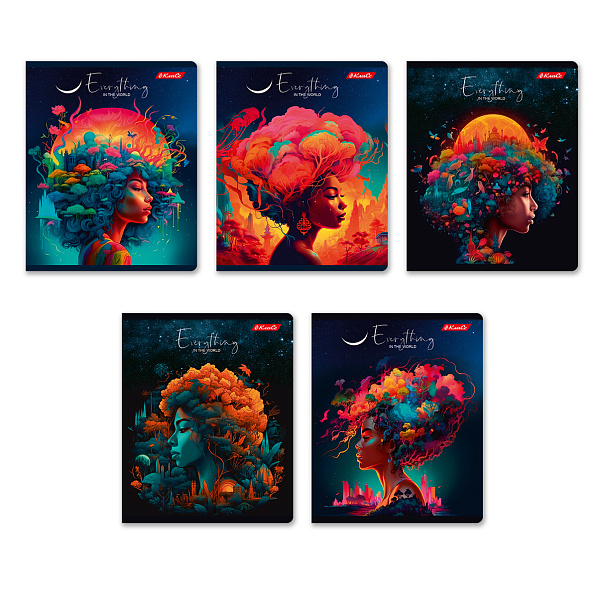 Тетрадь 48 л. кл. "Мотогонщик" глянцевая ламинация, A5 на скобе 65 г/кв.м, белизна 100%. 000734 "Светоч" 48ТЕТк-004 