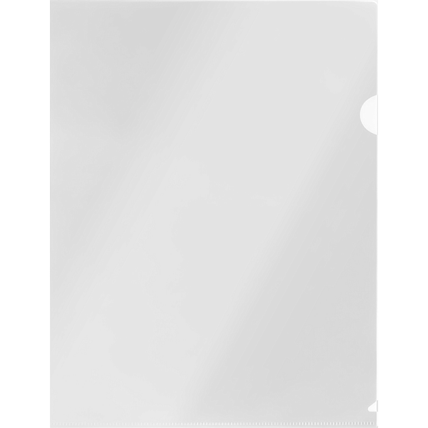 Папка - уголок А4 "Attomex" 120 мкм, гладкая фактура, прозрачная