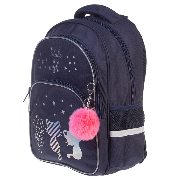 Рюкзак Hatber EASY- Мечтатели- 41Х29Х16 СМ полиэстер нагрудная стяжка светоотраж. 2 отделения 3 кармана