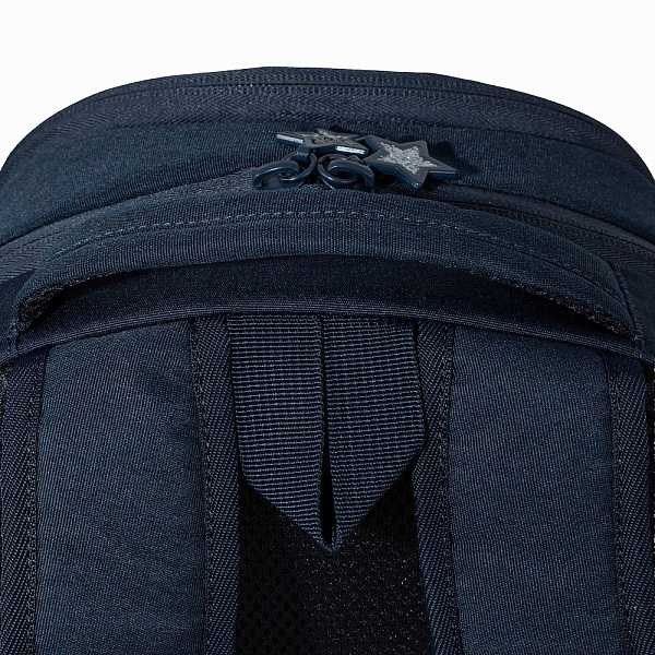 Рюкзак школьный с картхолдером на держателе (/3 синий - голографический)