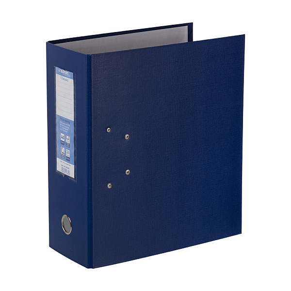 Папка-регистратор 125 мм "Expert Complete" Classic  PVC A4 синий