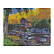 Алмазная мозаика 40*50 см "ВОДЯНАЯ МЕЛЬНИЦА В ГОРАХ" (25 цветов страз, холст на подрамнике с напечатенной картиной, покрытый клеевым слоем и защитной плен