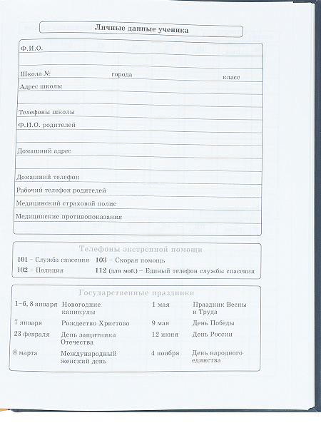 Дневник 1-4 кл. 48 л. тв.переплет "СУПЕРЗВЕРЁК" выб.лак