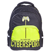 Рюкзак Hatber EASY -CYBER SPORT- 41Х29Х16 СМ полиэстер нагрудная стяжка светоотраж. 3 отде