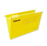 Папка А4 подвесная Pendaflex Plus Foolscap, желтая, 240*412мм, картон, 210 г/м2