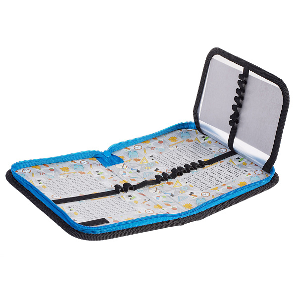 Пенал 1секц.+ств. 190*130 Hatber "Машины будущего" на молнии глянц. ламин. с табл.умножения  в индив.упак.