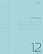Тетрадь 12 листов в линию Пластиковая обложка "Голубая " 65г/кв.м