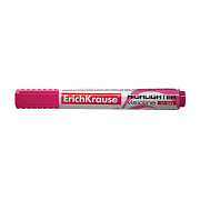 Маркер-текстовыделитель ErichKrause® Visioline V-40 розовый (0,6-5,2 мм)