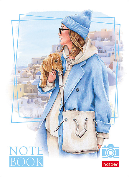 Блокнот А6 48 л. кл. "Мир твоими глазами" 8 дизайнов