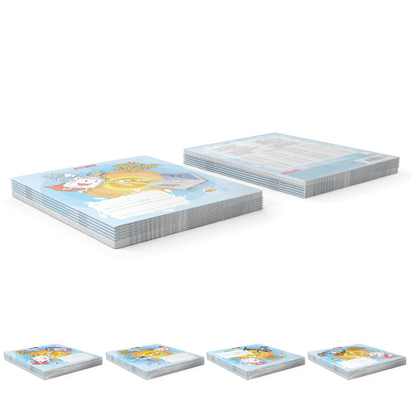 Тетрадь 18 л. кл. "Smart Charger" ErichKrause (в плёнке по 10 шт.)_MIX-PACK