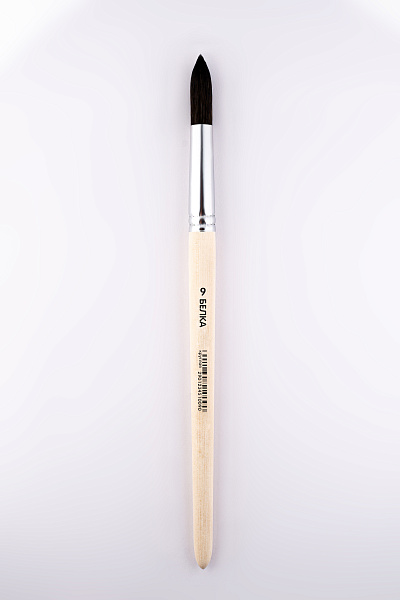 Кисть белка живописная №9