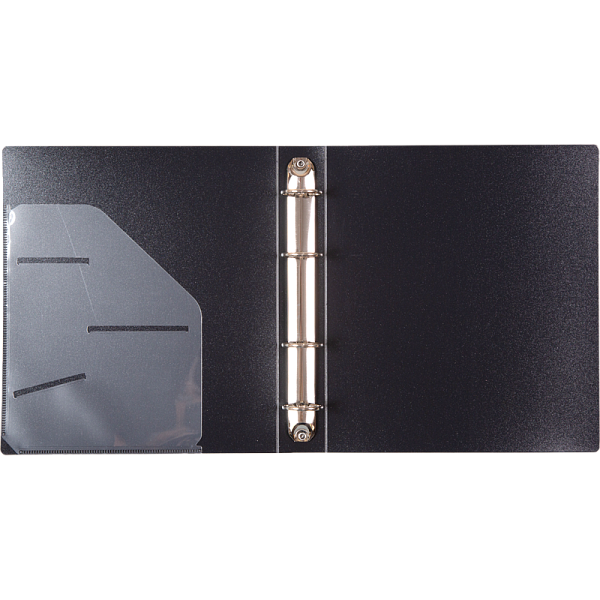 Папка 4 кольца "deVENTE. Esthetics" A5 (200x225x35 мм) Ø 30 мм, непрозрачная бургунди, полипропилен 1000 мкм, фактура "soft-touch" для бумажных блоков и вкладышей, внутренний карман 160 мкм, индивидуальная упаковка,