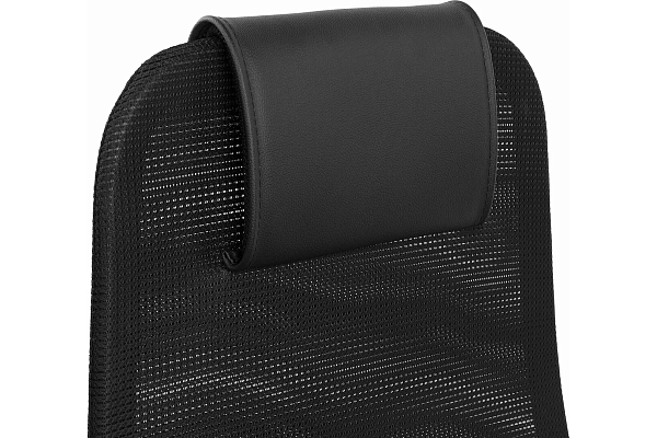 Кресло BRABIX PREMIUM "Ultimate EX-800" хром, плотная двойная сетка Х2, черное