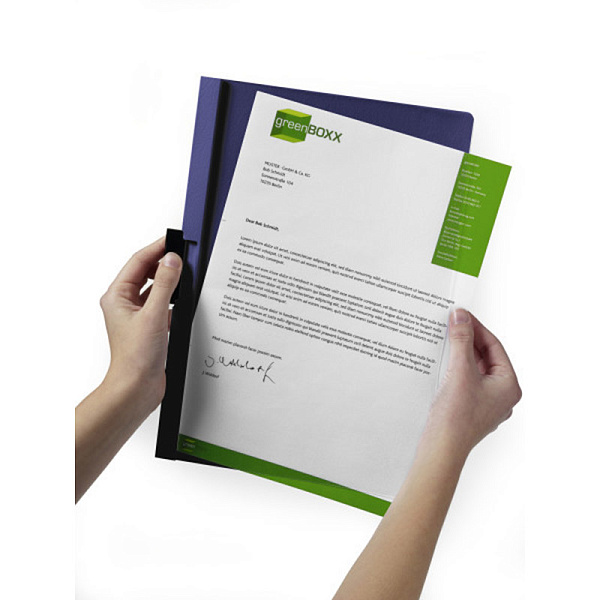 Папка с клипом А4 "DURACLIP Original 30" синий