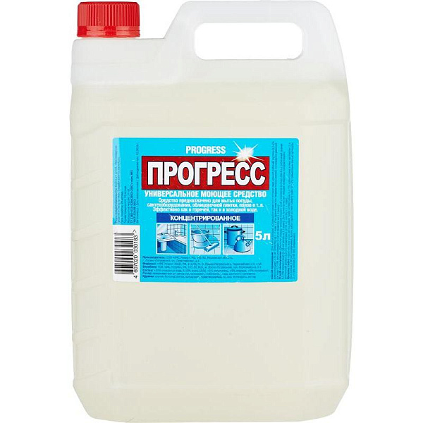 Средство моющее универсальное 5л ПРОГРЕСС 