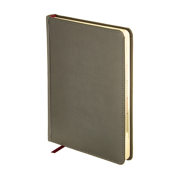 Ежедневник недат. А5 с индексами "VELVET INDEX" (СЕРЫЙ)