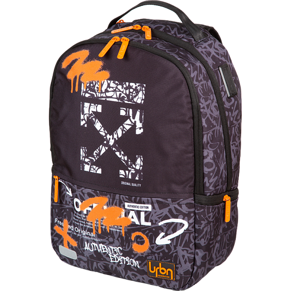Рюкзак "deVENTE. Label. The X Graffiti" подростковый 39x30x17 см (19 л) вес 750 г, эргономичная вент