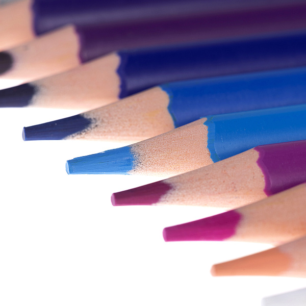 Карандаши 18 цв. "Hatber. ART-TIME" стираемые пластиковые трехгран.корпус,заточен. карт.короб