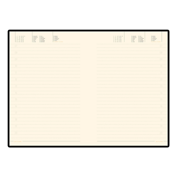 Ежедневник недат А5 "MEGAPOLIS FLEX" (черный)