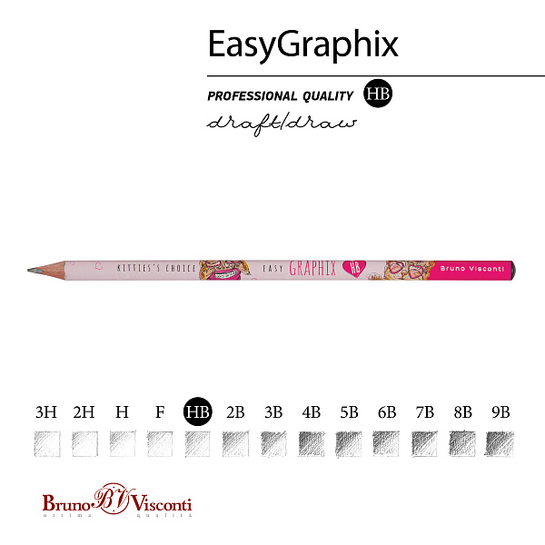 Карандаш ч/г "EasyGraphix. Кот Мейнкун" НВ 
