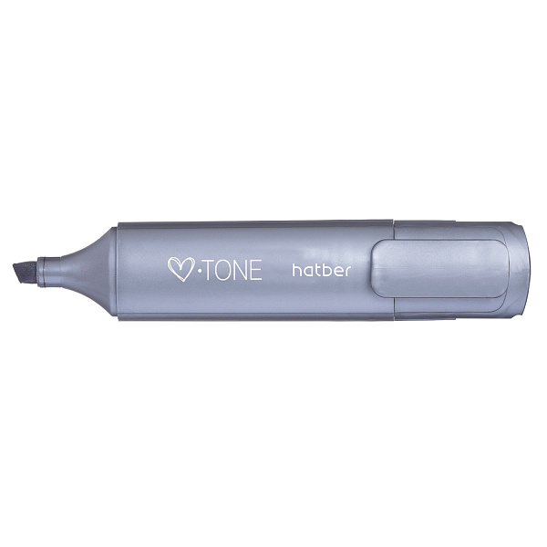 Маркер-текстовыделитель Hatber V-tone Metallic  ассорти  1мм/5мм 12шт. в к/к
