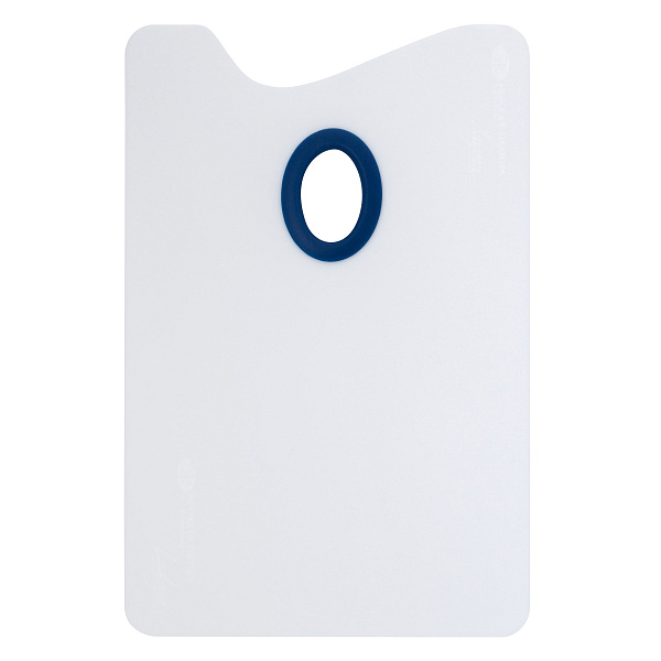 Палитра Ладога, 20х30х0,2 белое оргстекло, прямоугольная 