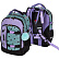 Рюкзак "deVENTE. Ergo. Super Cats" школьный 39x28x20 см (18 л) 850 г, текстильный, 2 отделения на молнии, одно с уплотненным отделением для ноутбука до 15 дюймов и книг и карманом для учебников, второе с органайзером и карабином для ключей, передний 