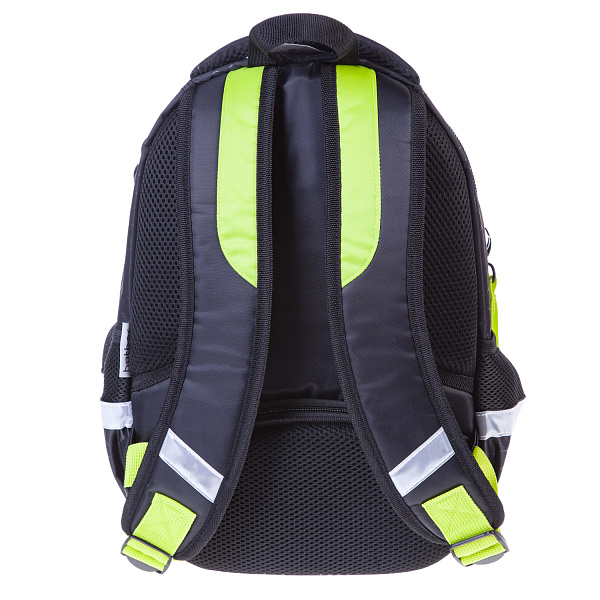 Рюкзак Hatber PRIMARY SCHOOL -Concept car- 38,5Х26Х17СМ полиэстер светоотраж. 2 отделения 2 кармана и 1 потайной на спинке