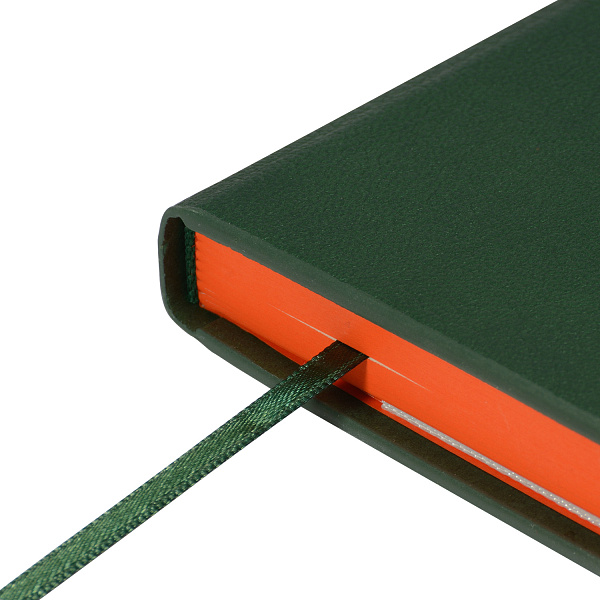 Ежедневник недат А5 "MONACO" (ЗЕЛЕНЫЙ)