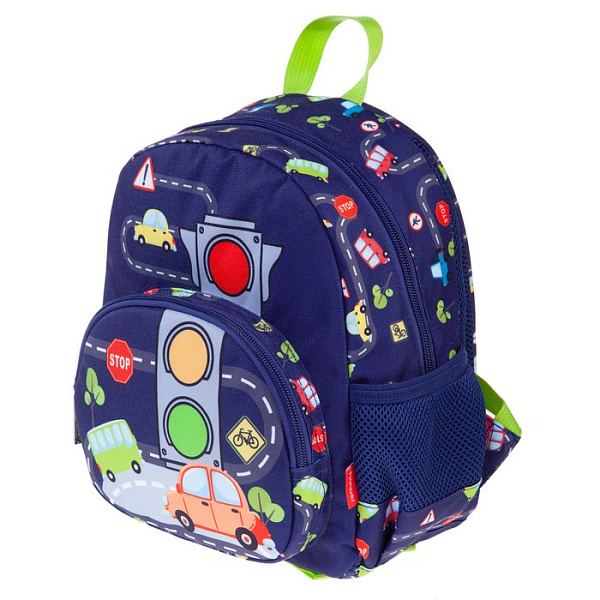 Рюкзак Hatber Kids -Светофор- 27х23х11см полиэстер светоотраж. 1 отделение 3 кармана