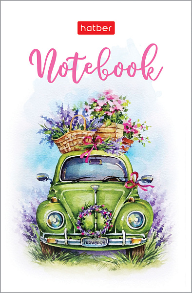 Блокнот 48л А7ф 65х100мм 3-х цв. блок клетка Обл. мел.бумага ламинация на клею серия -Навстречу лету!-