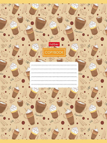Тетрадь 18 листов в клетку "Good food" 5 диз.в блоке
