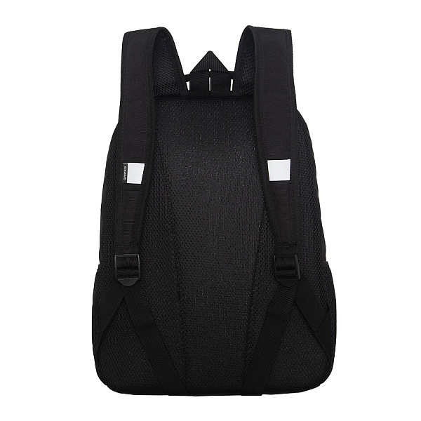 Рюкзак школьный с картхолдером на держателе (/2 черный - белый)