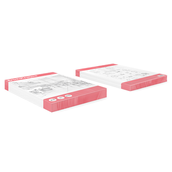 Папка для черчения А3 10 листов ErichKrause, без рамки