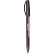 Ручка шариковая "deVENTE" d=0,7 мм, с полупрозрачным корпусом и резиновым держателем, сменный стержень, индивидуальная маркировка, черная