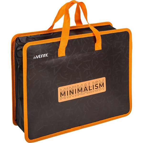 Папка для тетрадей, ИЗО и технологии "deVENTE. Minimalism" A4 с ручками, с расширением 10 см, 400 мк