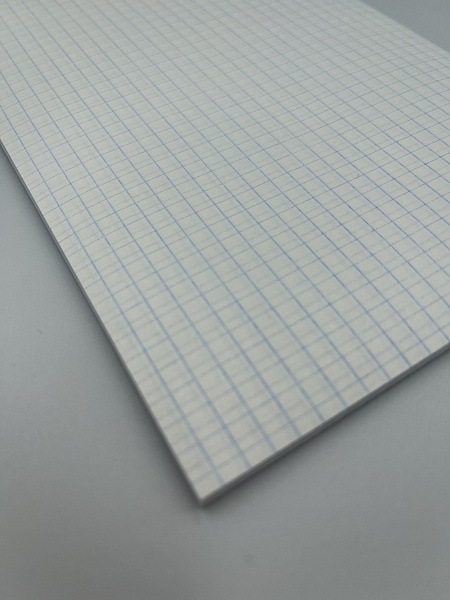 Блокнот А5 (136 х 198 мм) 32л.кл.на гребне Синяя,обл.дизайнерский картон,блок офсет