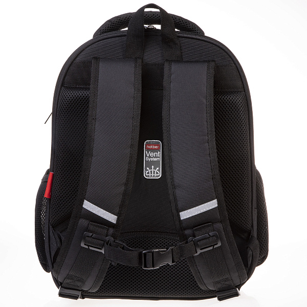 Рюкзак Hatber ERGONOMIC plus -Autosport- 38Х29Х16 СМ EVA материал 3D эффект нагрудная стяжка светоотраж. 2 отделения 2 кармана