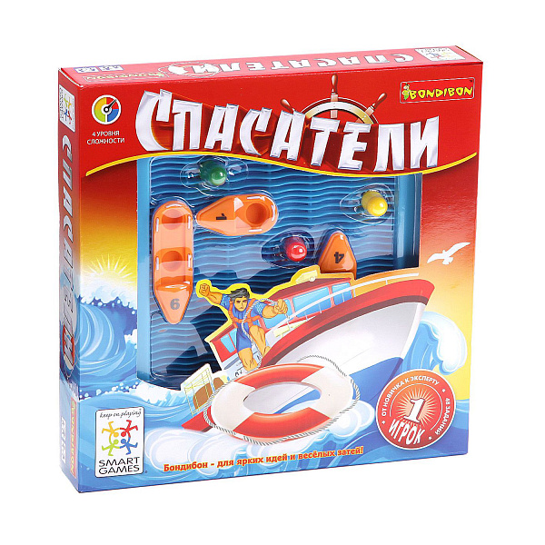 Логическая игра Bondibon Спасатели, арт.SG 510 RE  RU
