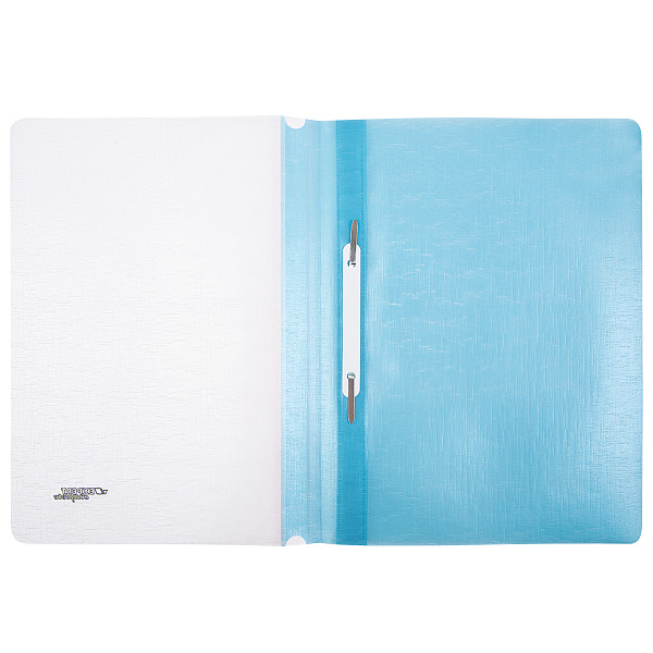 Скоросшиватель A4 140/180 мкм лён . голубика "Expert Complete" Trend ICEberries