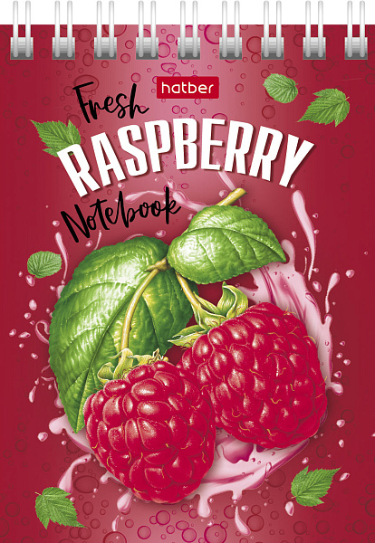 Блокнот А7 40 л. на гребне "Сладкое настроение" клетка, обл. мел.картон 