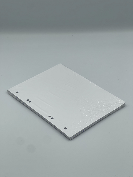 Сменный блок для тетрадей на кольцах А5, 80 листов, клетка, блок офсет, 60 гр/м, белизна 100%