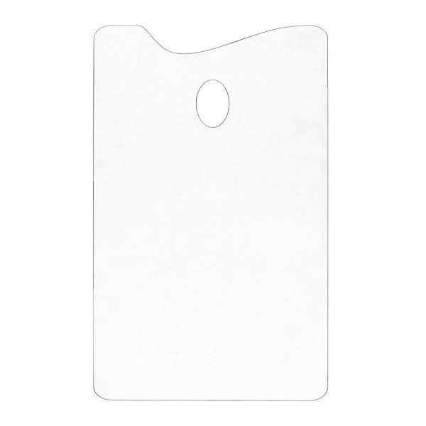 Палитра "VISTA-ARTISTA" из прозрачного оргстекла  40 х 25 см прямоугольная