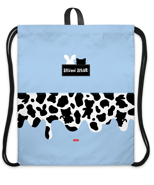 Мешок для обуви 41*49 Hatber с петлей для подвеса 1 отделение "Mimimilk Animals"  в индив.упак.