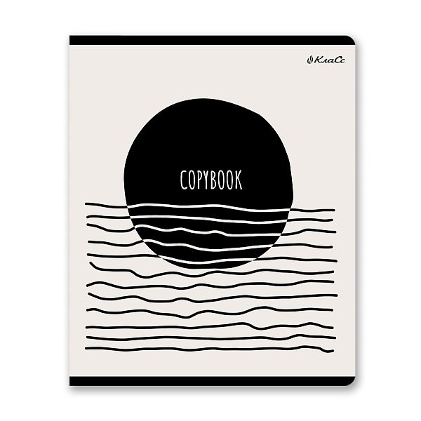 Тетрадь 96 л. кл. "Всё сложное просто" выборочный лак, A5 на скобе 60 г/кв.м , белизна 100 %. 000778 "Светоч"