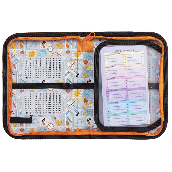 Пенал 1секц.+ств. 190*130 Hatber "Аниме Нежные чувства" на молнии глянц. ламин. в индив.упак.