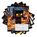 Тетрадь 24 листа в клетку ErichKrause Mine Block, MIX-PACK
