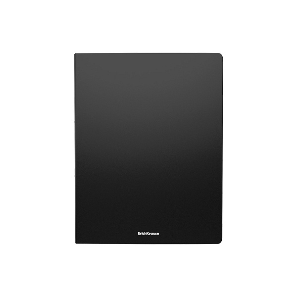 Папка 20ф пластиковая ErichKrause® Classic, A4, черный 