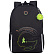 Рюкзак школьный с обвесом (/1 черный - цветной)